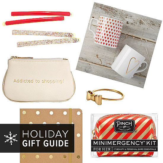 POPSUGAR Love & Sex has given you a head start on your holiday shopping by scouring the web for small, affordable gifts that your girlfriends are sure to cherish. So check out these funny, fancy, and unique gifts — all $20 and under — now!
POPSUGAR Love & Sex has given you a head start on your holiday shopping by scouring the web for small, affordable gifts that your girlfriends are sure to cherish. So check out these funny, fancy, and unique gifts — all $20 and under — now!