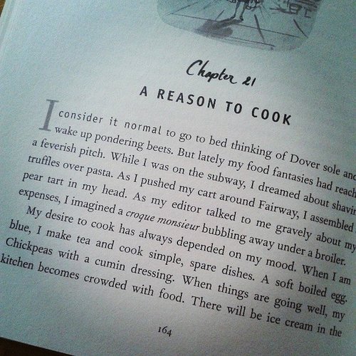 Meenaxis wrote this about Amanda Hesser's Cooking For Mr. Latte: "How true! I dream mostly of food. This book is simply delicous."
Meenaxis wrote this about Amanda Hesser's Cooking For Mr. Latte: "How true! I dream mostly of food. This book is simply delicous."