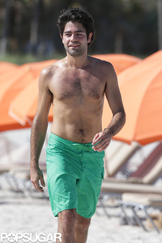 Adrian Grenier took in the Miami sun in December.
Adrian Grenier took in the Miami sun in December.