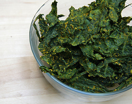 Curried Kale Chips Curried Kale Chips