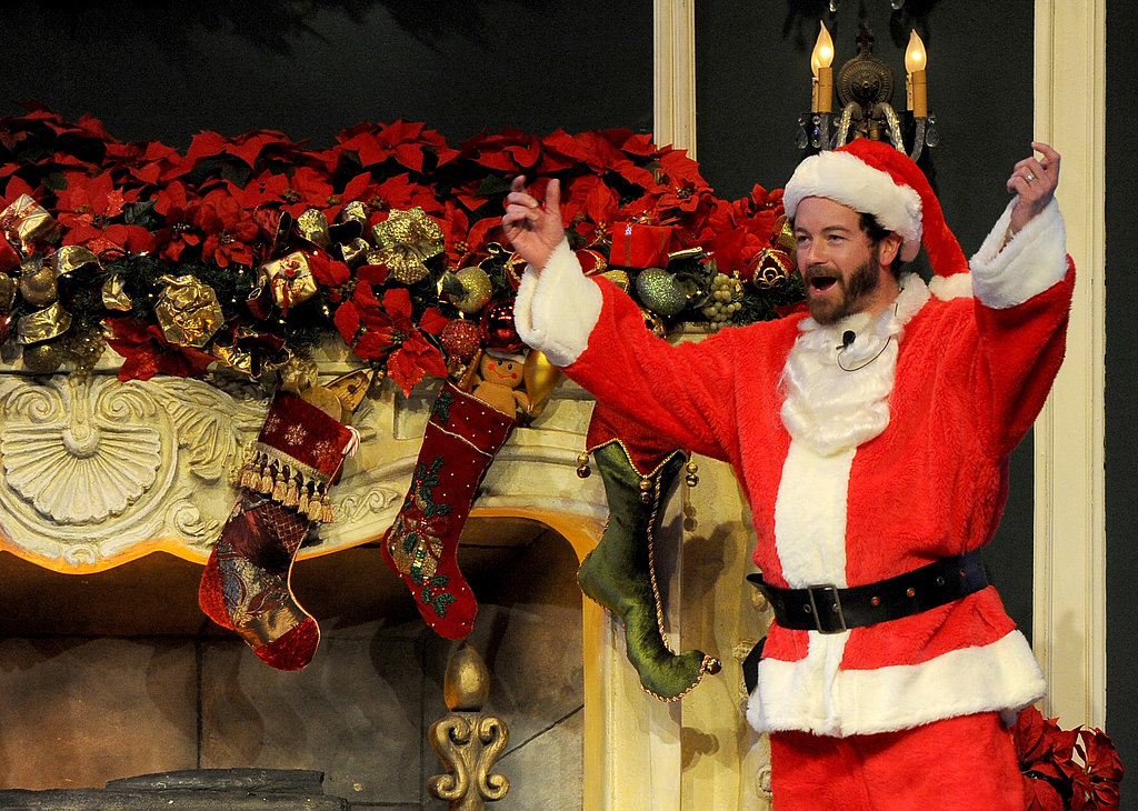 Danny Masterson played a beardless Santa at the Church of Scientology's Christmas stories event in LA.
Danny Masterson played a beardless Santa at the Church of Scientology's Christmas stories event in LA.