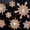 How to Decorate Delicate Snowflake Cookies