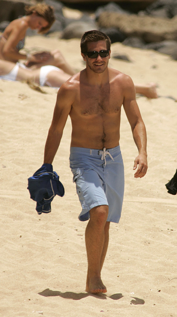 He bared his body while enjoying a Hawaiian getaway in June 2005.
He bared his body while enjoying a Hawaiian getaway in June 2005.