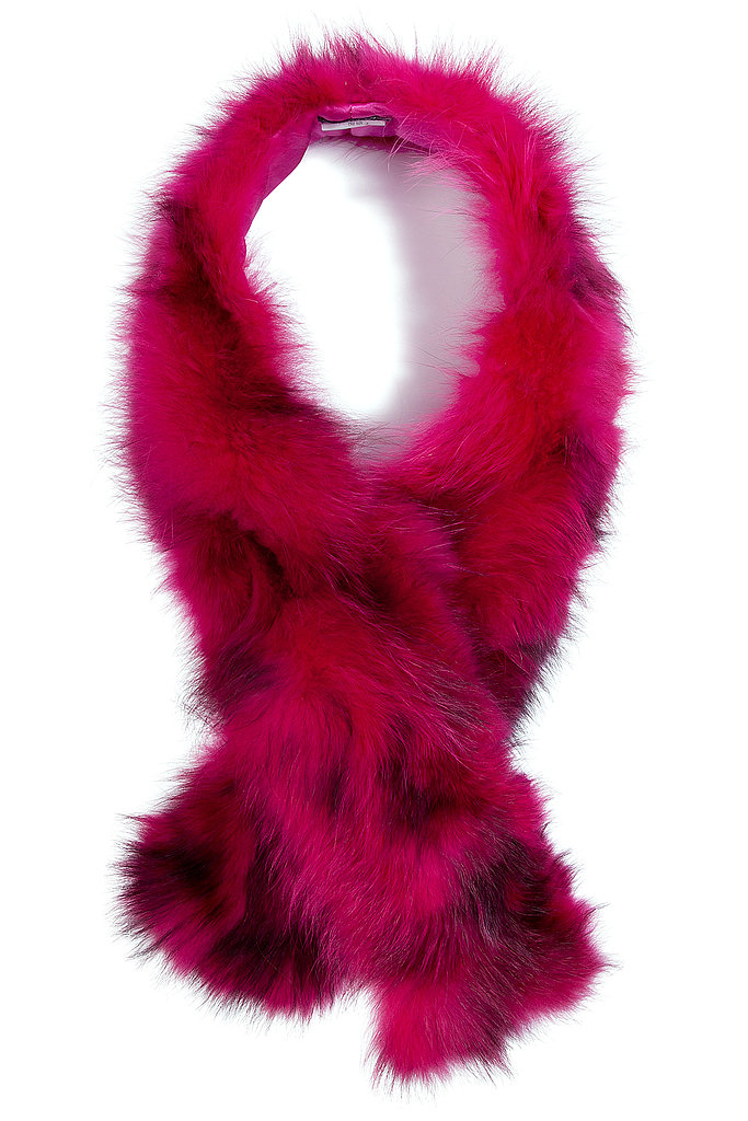 Winter has kicked into high gear, which means my bold brights have been replaced with moody hues and dramatic prints. What better way to boost my spirits, and keep me cozy, than this racoon fur scarf by Steffen Schraut ($270)?
— MV
Winter has kicked into high gear, which means my bold brights have been replaced with moody hues and dramatic prints. What better way to boost my spirits, and keep me cozy, than this racoon fur scarf by Steffen Schraut ($270)?
— MV
