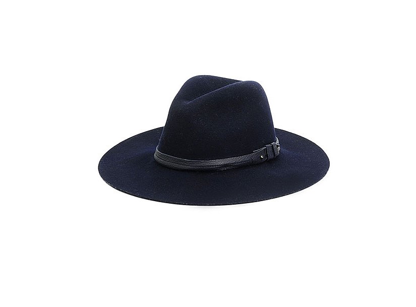 The fedora is a perfectly tailored and eternally effortless staple in our closets. This classic Rag & Bone style ($175) has been revamped with an extrawide brim. Style it with a little black dress to capture a masculine-meets-feminine feel.
— MC
The fedora is a perfectly tailored and eternally effortless staple in our closets. This classic Rag & Bone style ($175) has been revamped with an extrawide brim. Style it with a little black dress to capture a masculine-meets-feminine feel.
— MC
