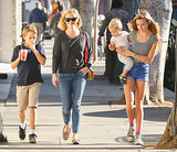 Reese Witherspoon Takes Her Mini Mes Out on the Town
