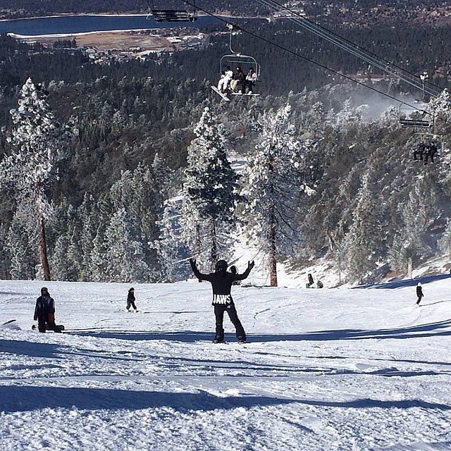 Michael Trevino hit the slopes on Bear Mountain in Big Bear Lake, CA.
Source: Instagram user michael_trevino
Michael Trevino hit the slopes on Bear Mountain in Big Bear Lake, CA.
Source: Instagram user michael_trevino