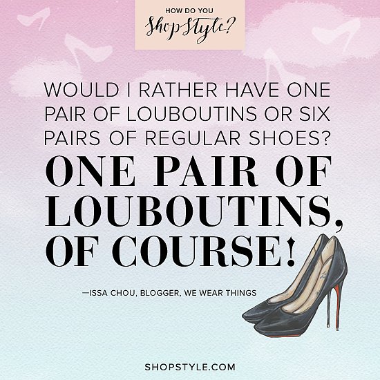 Issa Chou, blogger, We Wear Things
Play the ShopStyle game for a chance to win one of three designer bags.
Issa Chou, blogger, We Wear Things
Play the ShopStyle game for a chance to win one of three designer bags.