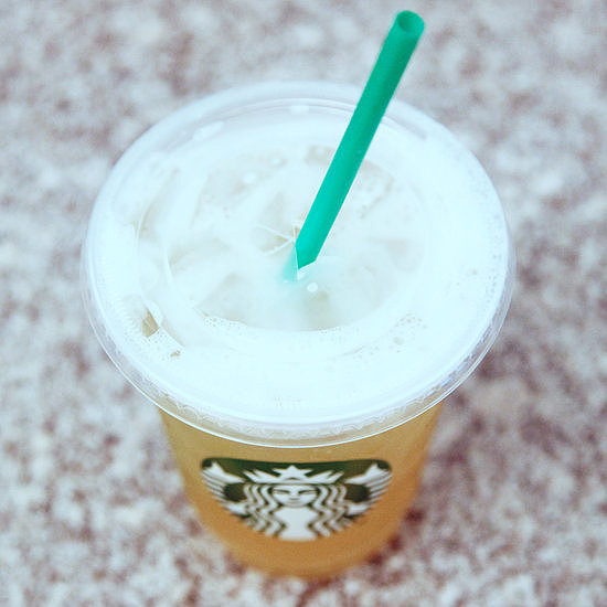 Starbucks Iced Peach Green Tea Lemonade Starbucks Iced Peach Green Tea Lemonade