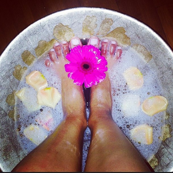 A relaxing foot soak was the perfect start to a new year for Chanel Iman.
Source: Instagram user chaneliman
A relaxing foot soak was the perfect start to a new year for Chanel Iman.
Source: Instagram user chaneliman