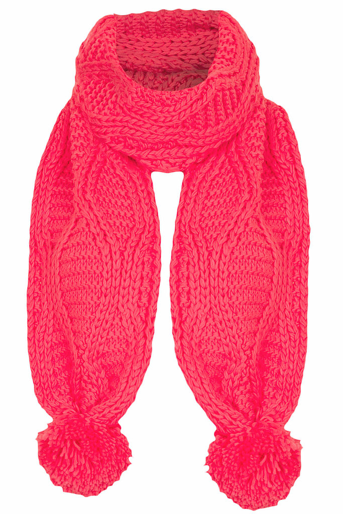 Topshop Pink Scarf Topshop Pink Scarf