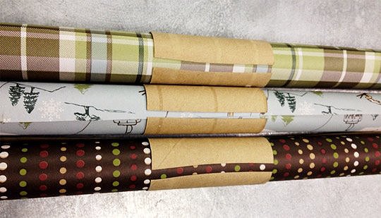 Organize Wrapping Paper Organize Wrapping Paper