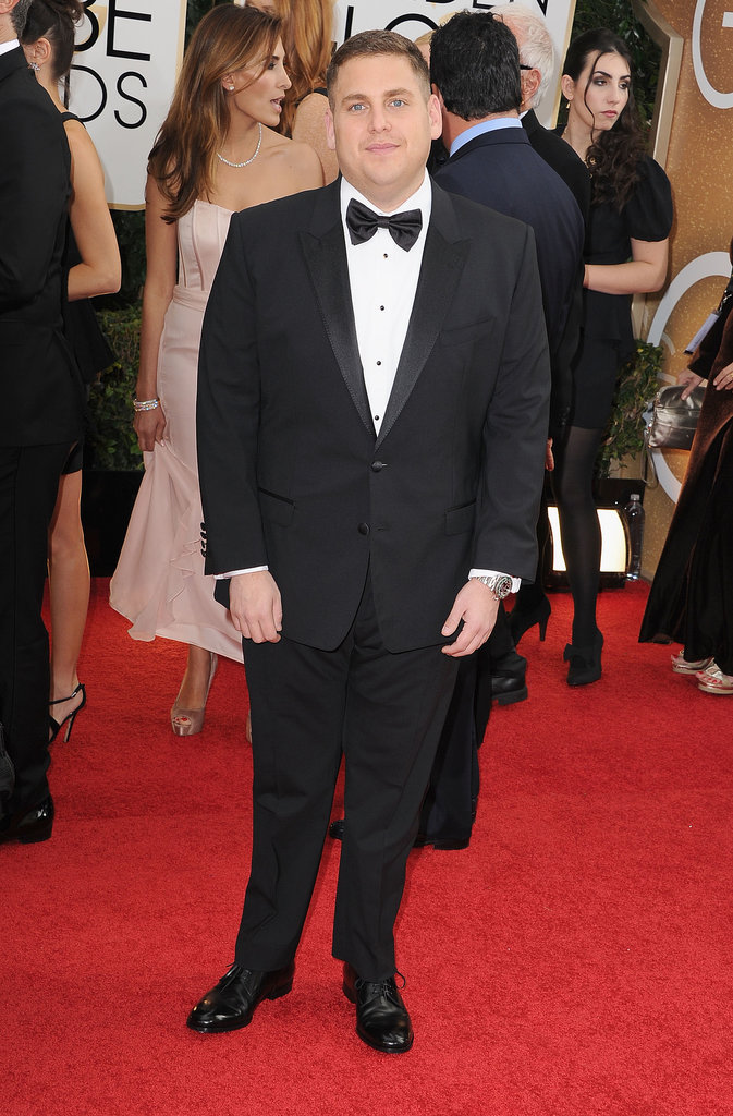 Jonah Hill suited up for the Golden Globes.
Jonah Hill suited up for the Golden Globes.