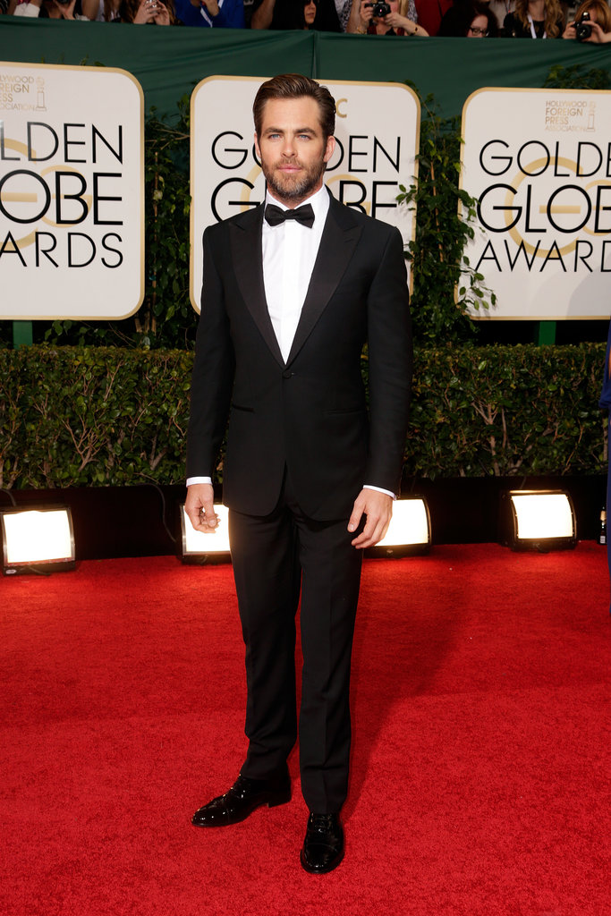 Chris Pine looked smoking hot on the red carpet.
Chris Pine looked smoking hot on the red carpet.