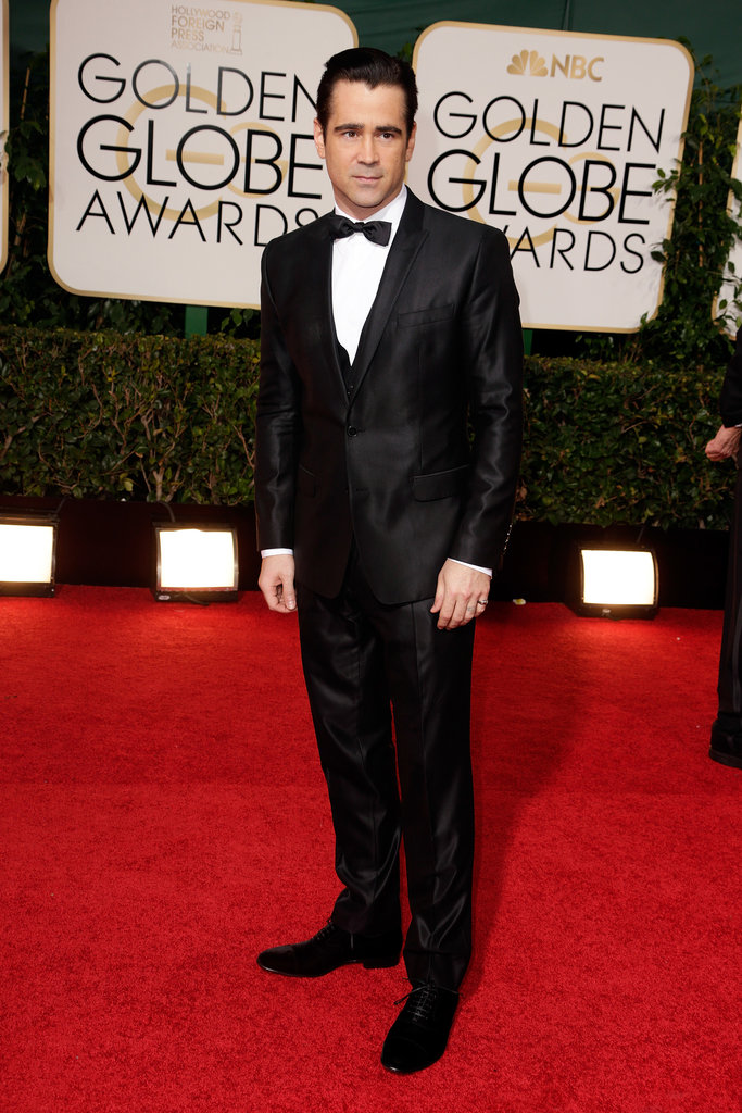 Colin Farrell attended the Golden Globes.
Colin Farrell attended the Golden Globes.