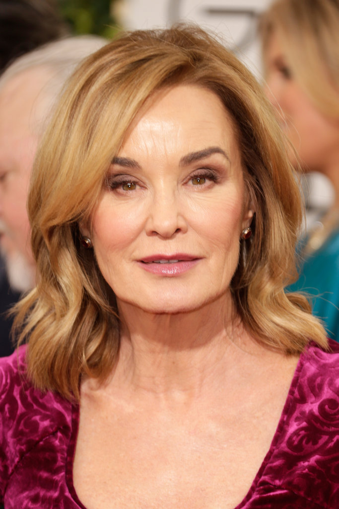 Bold brows were Jessica Lange's look of choice for tonight's festivities.
Bold brows were Jessica Lange's look of choice for tonight's festivities.