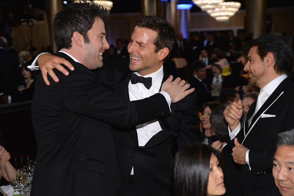 Then Bradley Cracked Up With Ben at the Globes