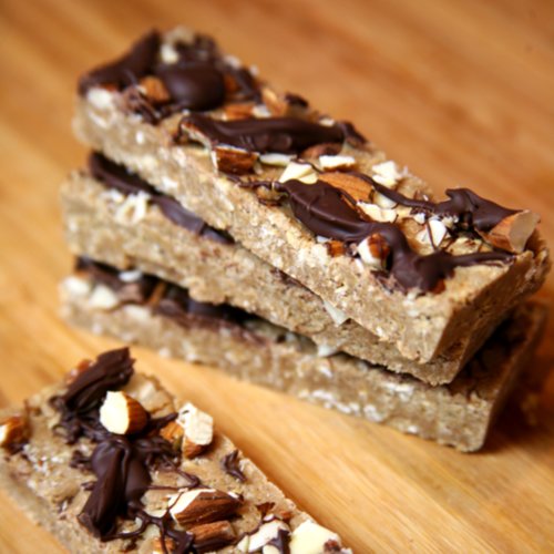 Vegan Chocolate Almond Protein Bars Vegan Chocolate Almond Protein Bars