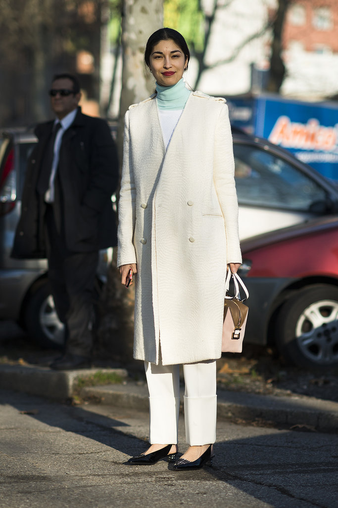 Caroline Issa isn't afraid of a little — or a lot of — Winter white.
Source: Le 21ème | Adam Katz Sinding
Caroline Issa isn't afraid of a little — or a lot of — Winter white.
Source: Le 21ème | Adam Katz Sinding