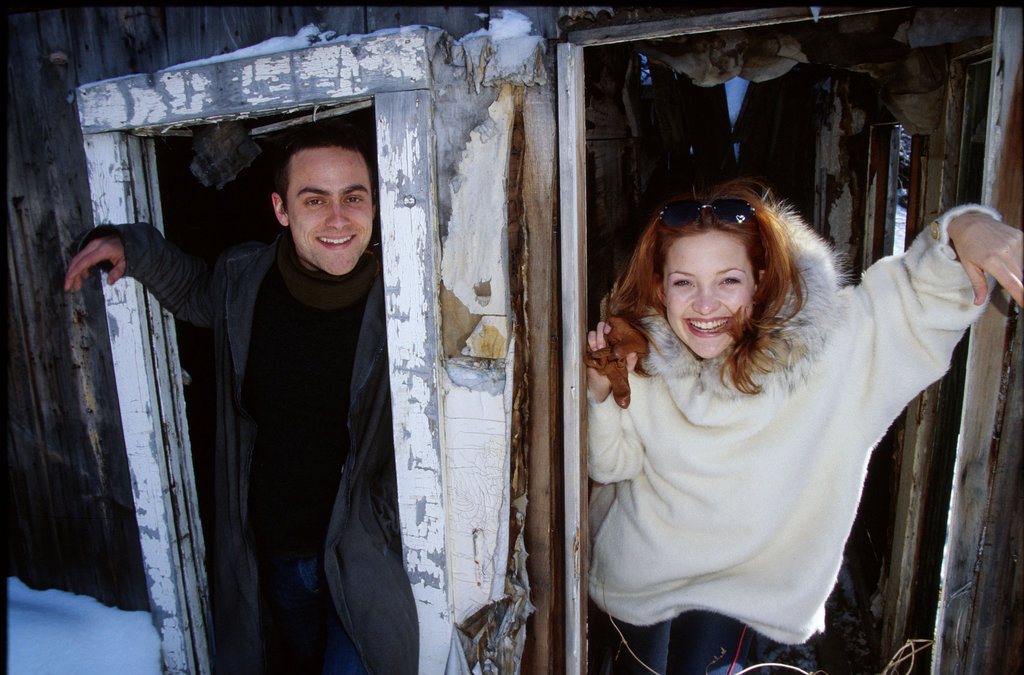 Kate Hudson and Stuart Townsend looked cute in the snow together in 2002.
Kate Hudson and Stuart Townsend looked cute in the snow together in 2002.