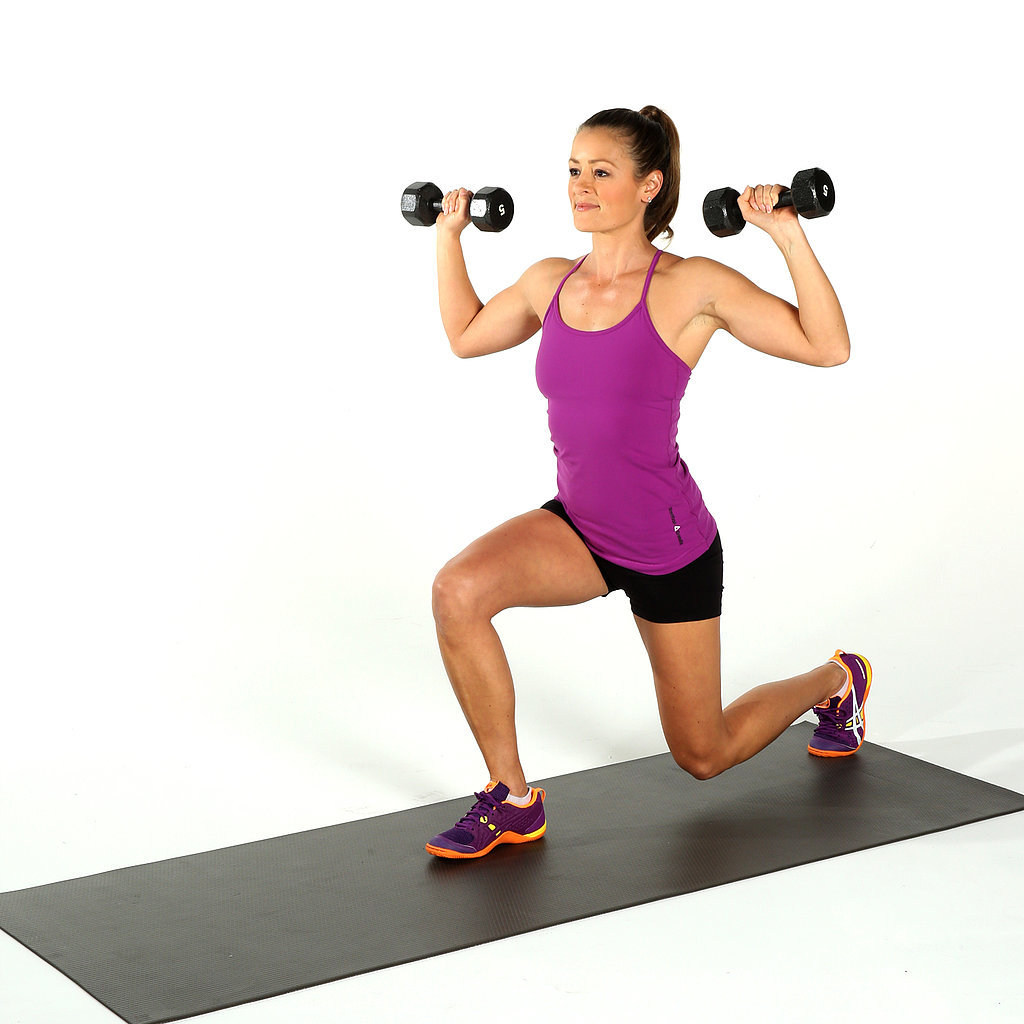 Weight Training For Women Dumbbell Circuit Workout Popsugar Fitness 