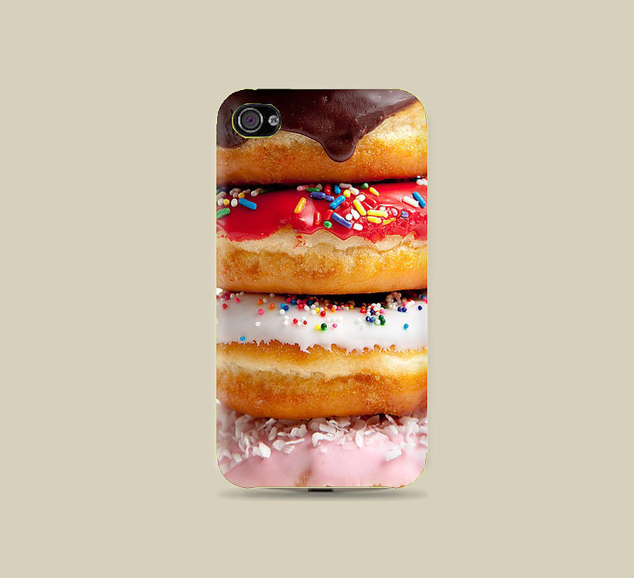 Just try not to salivate whenever you look down at this doughnut case ($17) made for iPhone and Samsung phones. 
