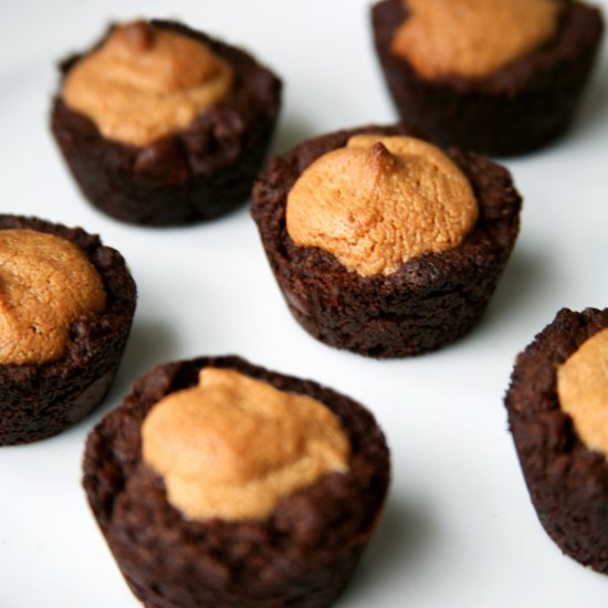 Vegan Peanut Butter Brownies Vegan Peanut Butter Brownies