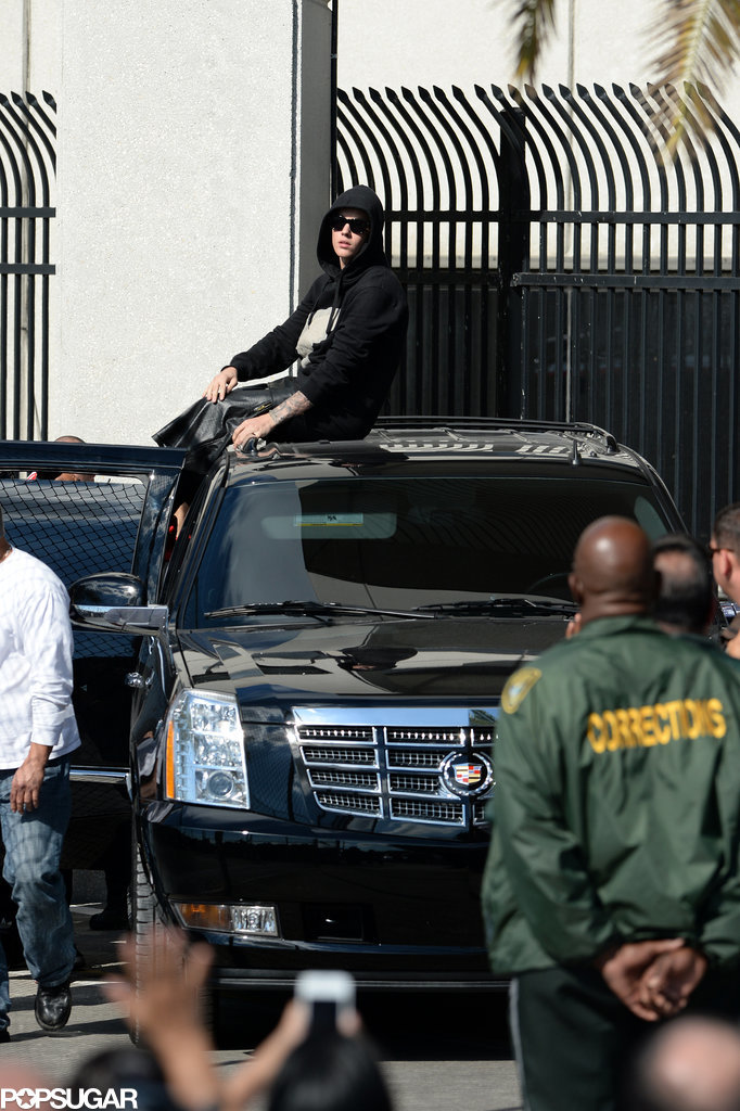 This Is How Justin Bieber Leaves Jail