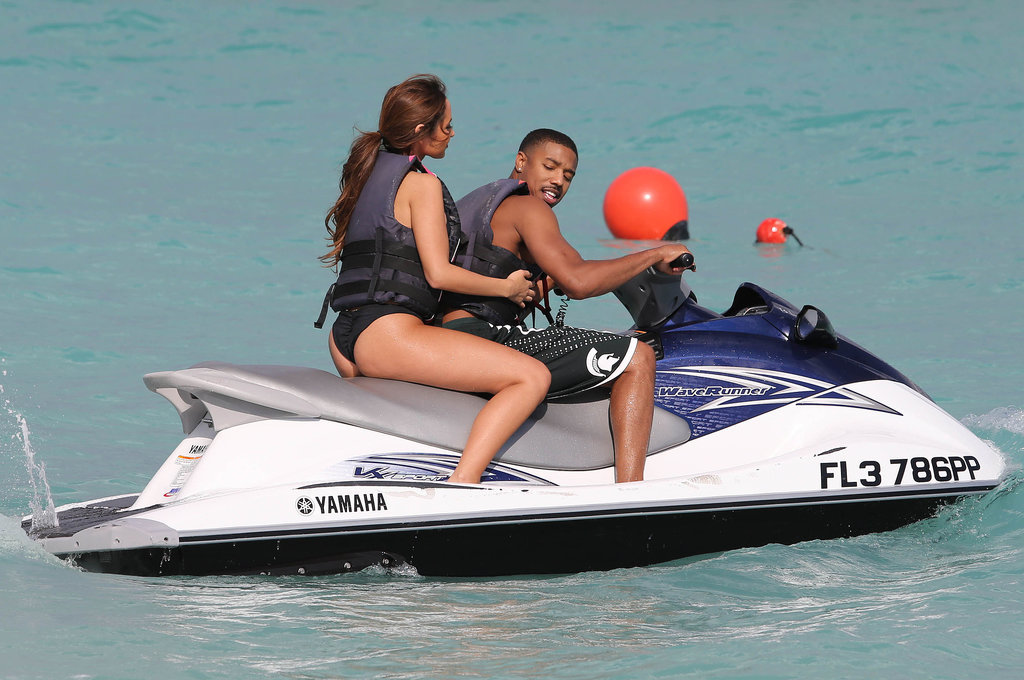 Michael B. Jordan's Muscles Soak Up the Sun Michael B. Jordan's Muscles Soak Up the Sun