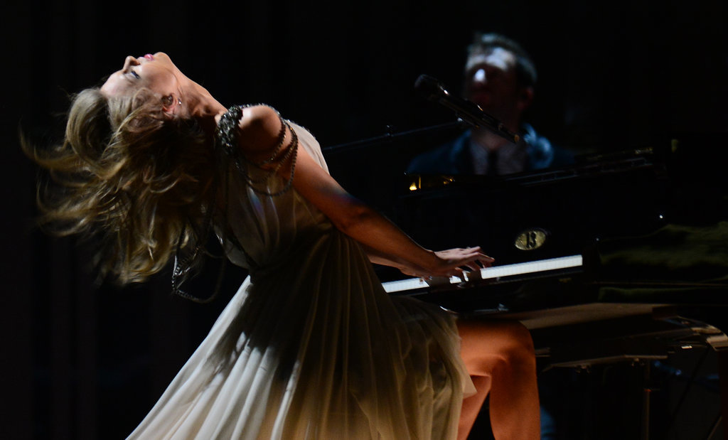 Here's Taylor Swift Dancing Her Way Through the Grammys Here's Taylor Swift Dancing Her Way Through the Grammys