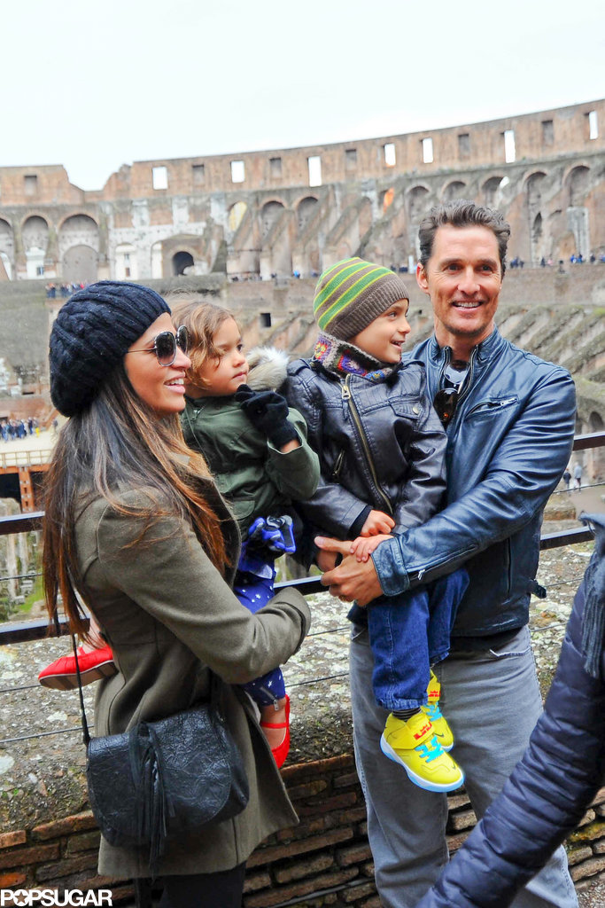 Aww! Matthew McConaughey Is an Adorable, Doting Dad Aww! Matthew McConaughey Is an Adorable, Doting Dad