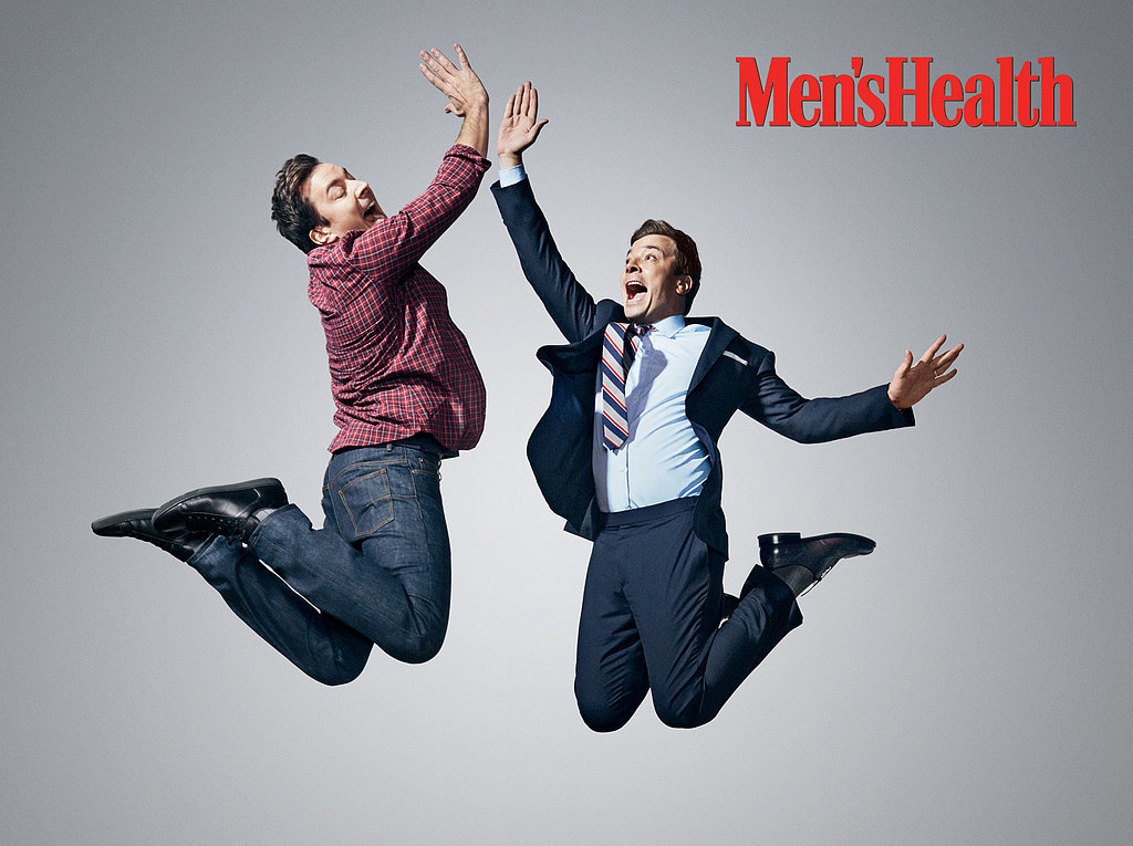 Jimmy Fallon Interviews Himself For Men's Health Jimmy Fallon Interviews Himself For Men's Health