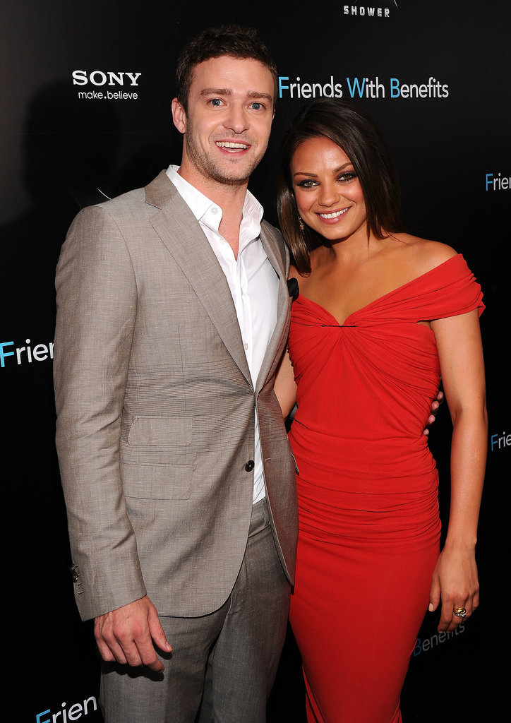 Justin posed with his Friends With Benefits costar, Mila Kunis, at the film's NYC premiere in July 2011.
Justin posed with his Friends With Benefits costar, Mila Kunis, at the film's NYC premiere in July 2011.