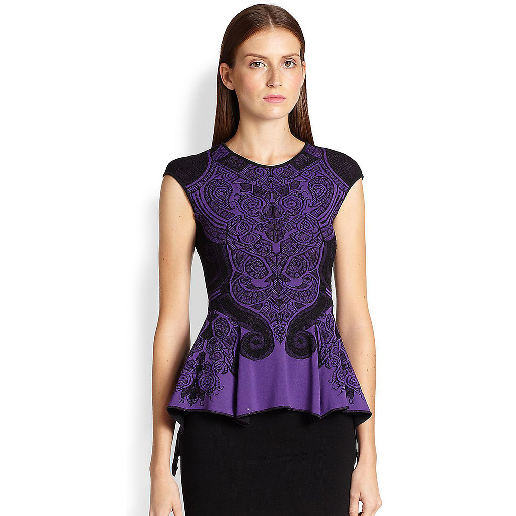 RVN Baroque Lace Jacquard Top RVN Baroque Lace Jacquard Top