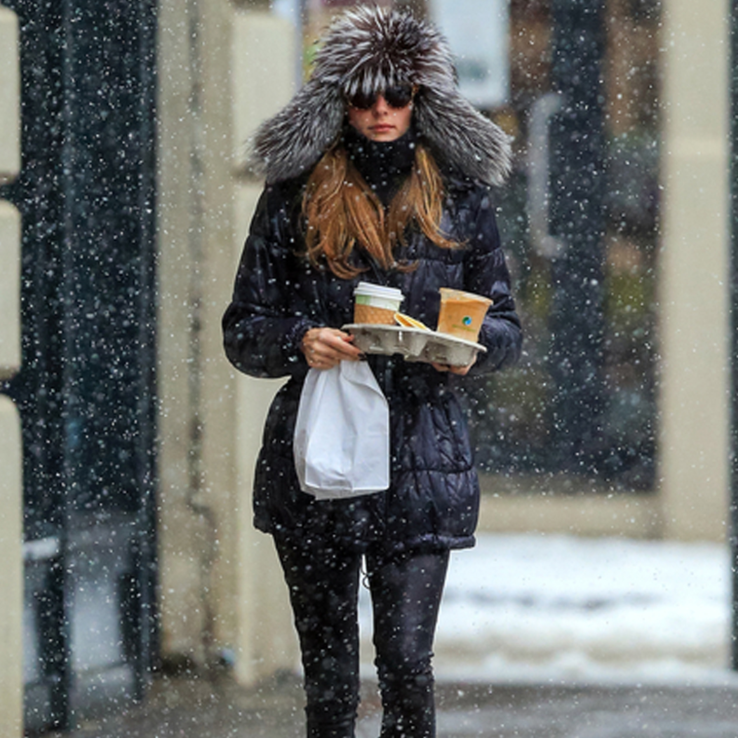 Have You Ever Looked as Good as Olivia Palermo in a Storm?