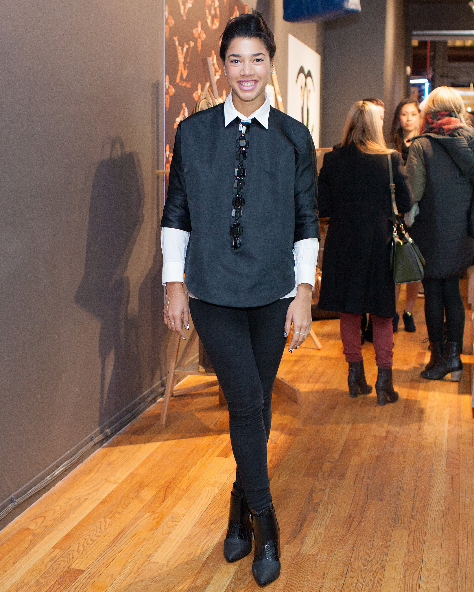 Hannah Bronfman at LXR & Co.'s flagship store opening in New York