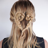 A Gorgeous Heart-Shaped Plait (In Only 5 Minutes!) A Gorgeous Heart-Shaped Plait (In Only 5 Minutes!)