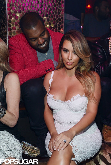 Kanye couldn't keep his eye off Kim during an October 2013 trip to Las Vegas to celebrate her birthday. Kanye couldn't keep his eye off Kim during an October 2013 trip to Las Vegas to celebrate her birthday.