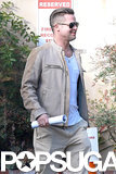Brad Pitt Looks Pumped About a Possible New Project