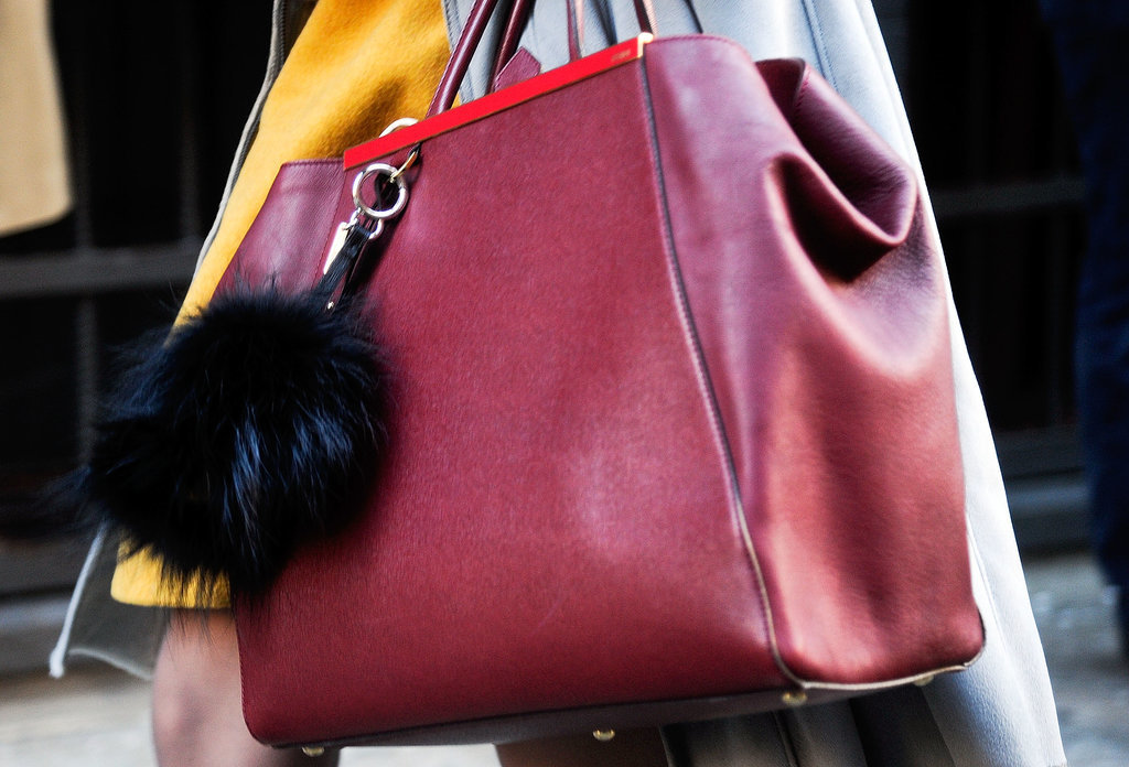 A Fendi charm made this a truly covetable carryall.
A Fendi charm made this a truly covetable carryall.