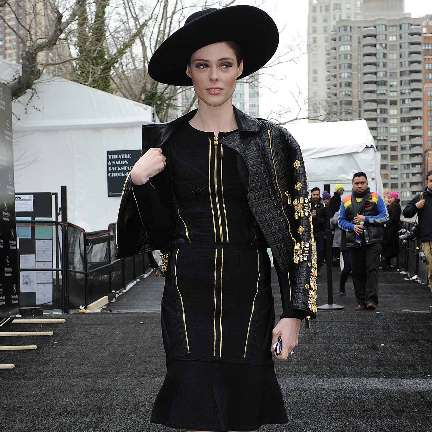Coco Rocha Thinks About . . . Food? On the Runway