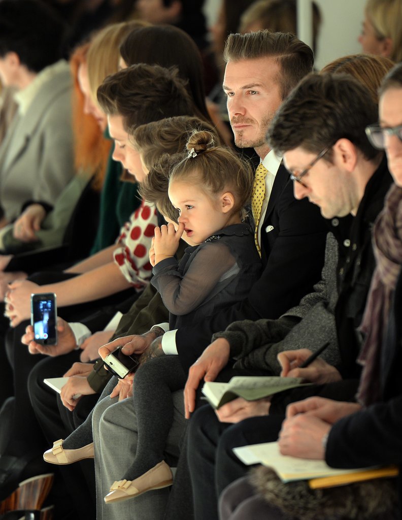 Harper Beckham and David Beckham Harper Beckham and David Beckham