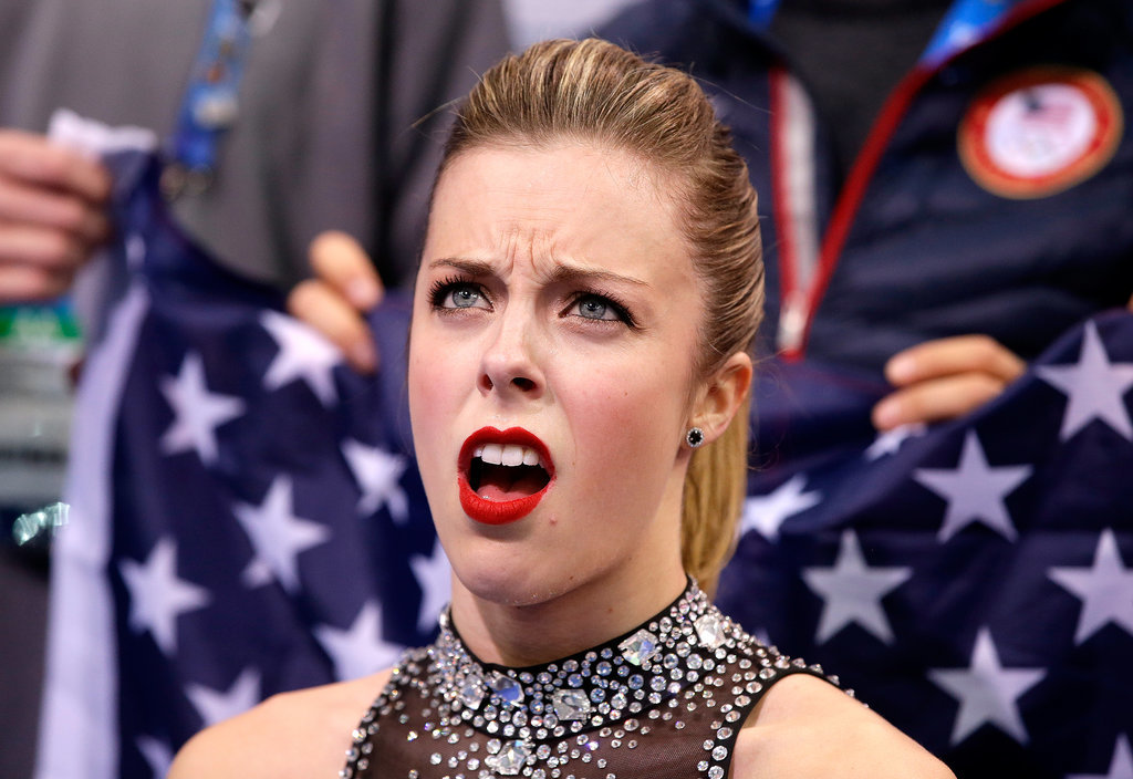 Ashley Wagner Calls "Bullsh*t" on Olympics Score — in GIFs! Ashley Wagner Calls "Bullsh*t" on Olympics Score — in GIFs!