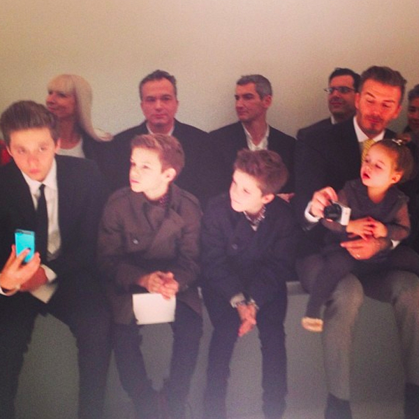 Victoria Beckham's Best NYFW Accessory? Her Kids, of Course!