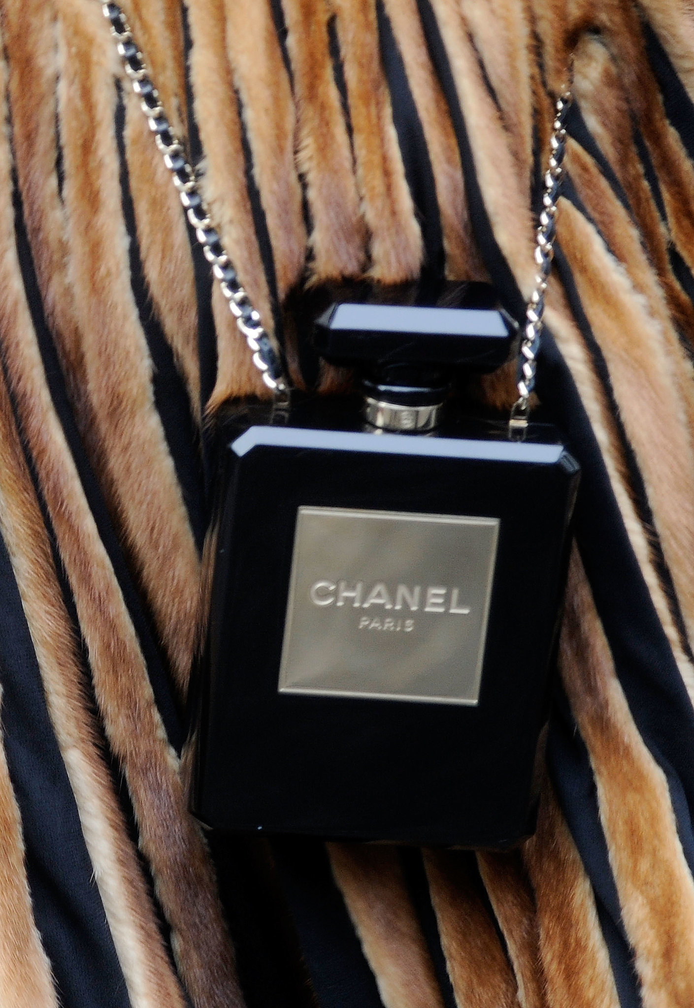 I mean, what's chicer than toting Chanel No. 5?
