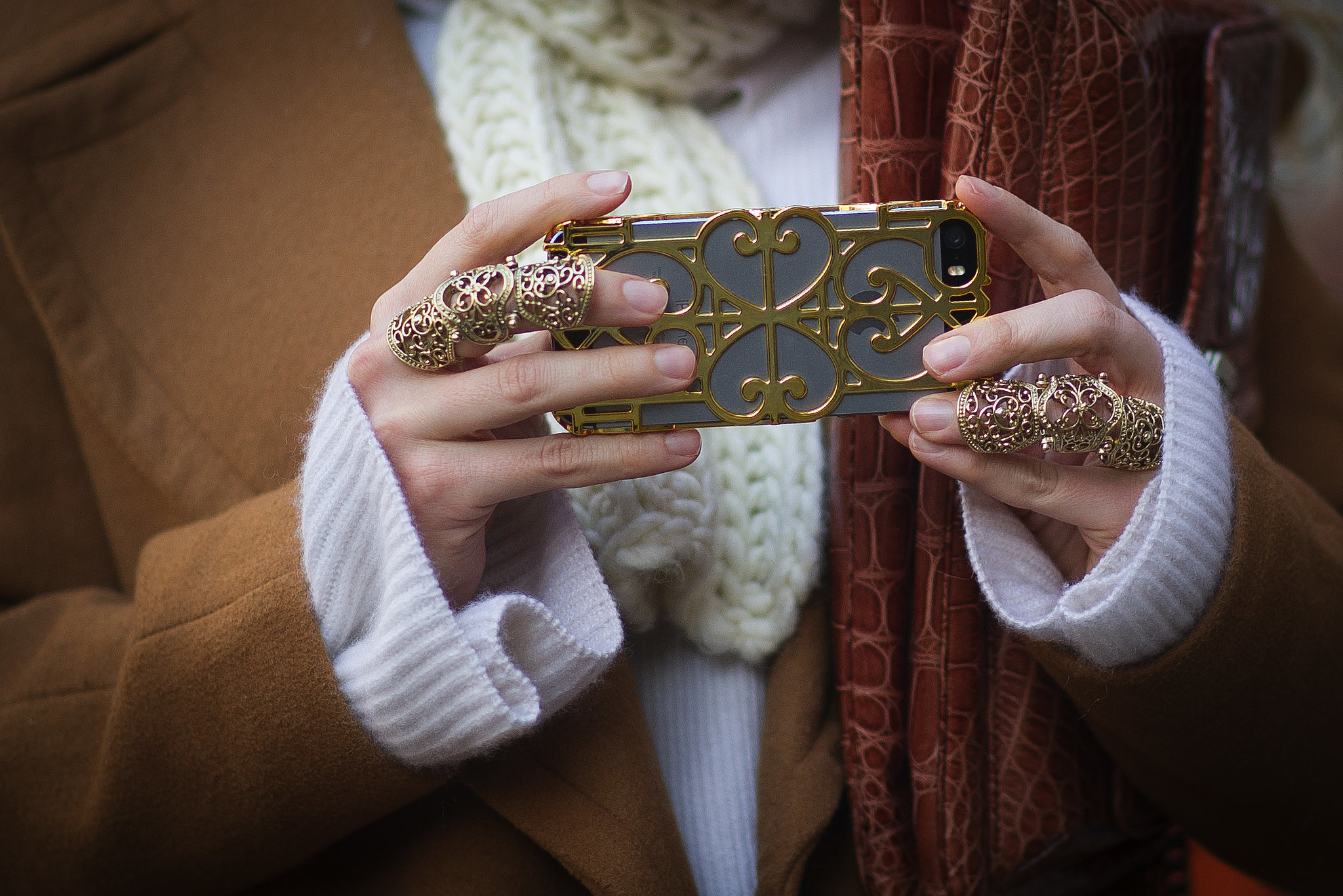 It takes a very dedicated person to coordinate your iPhone case with your jewelry.

