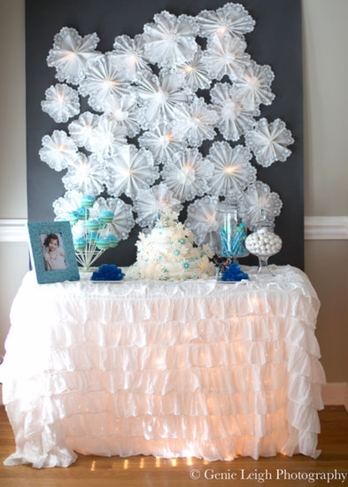 Let It Snow! A Frozen-Inspired 5th Birthday Party Let It Snow! A Frozen-Inspired 5th Birthday Party
