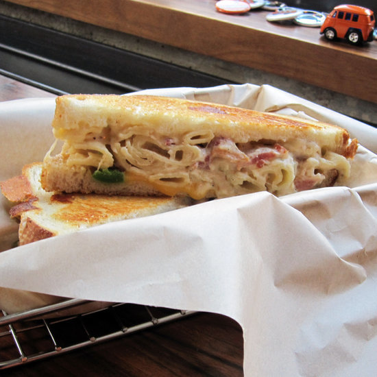 Grilled Macaroni and Cheese Sandwich Recipe Grilled Macaroni and Cheese Sandwich Recipe