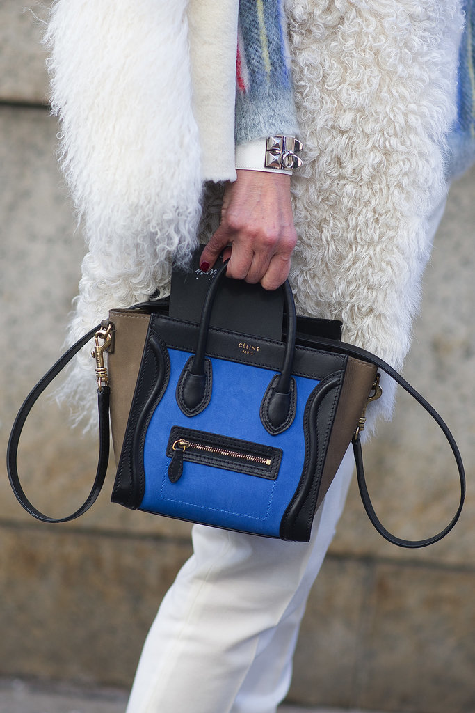 More proof that Céline might just be the official bag of the fashion crowd.
More proof that Céline might just be the official bag of the fashion crowd.