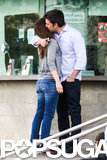 Ben and Jen Keep the Valentine's Spirit Going with Sweet PDA